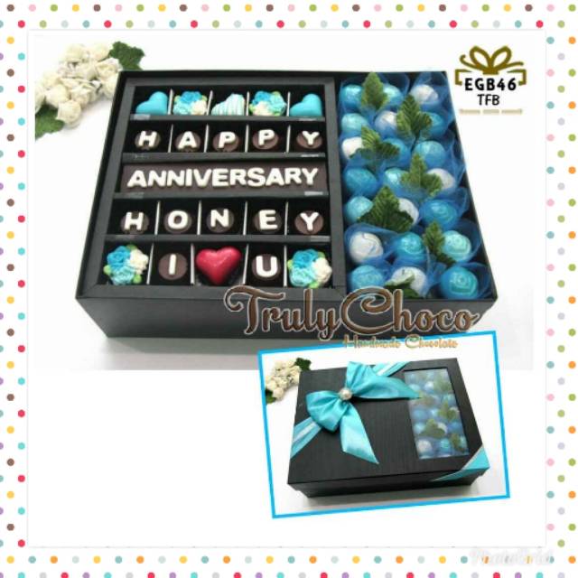 

Kado anniversary coklat trulychoco special untuk kekasih