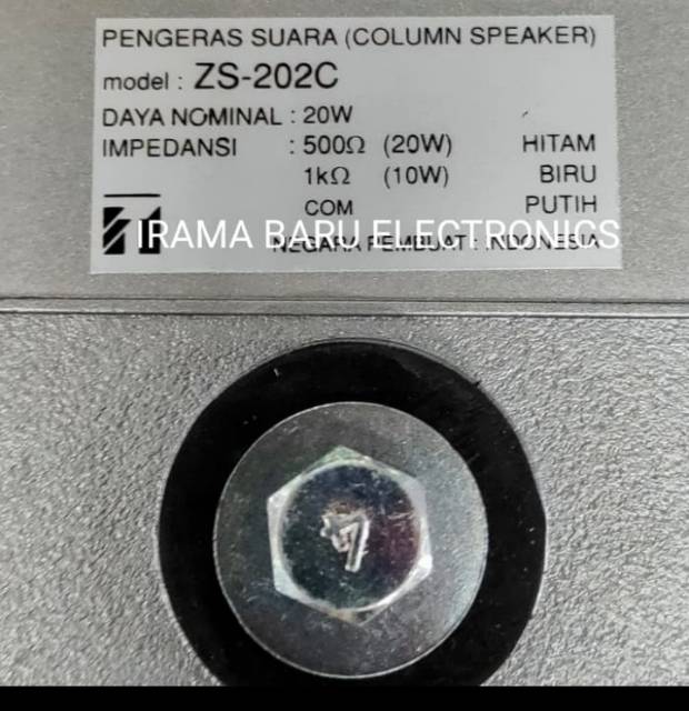 (NON COD) Colom Speaker TOA ZS 202C