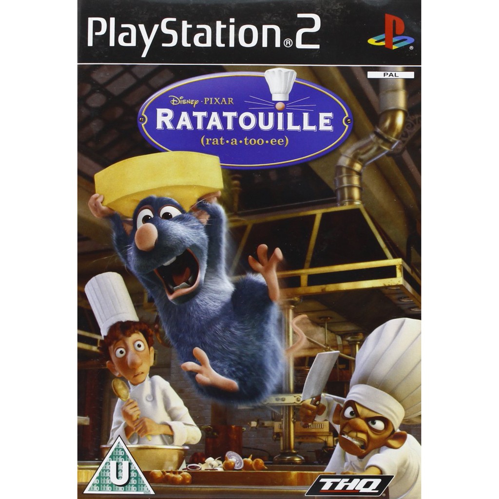 DVD Game PS2 Ratatouille DVD Burning Baru + Cangkang DVD