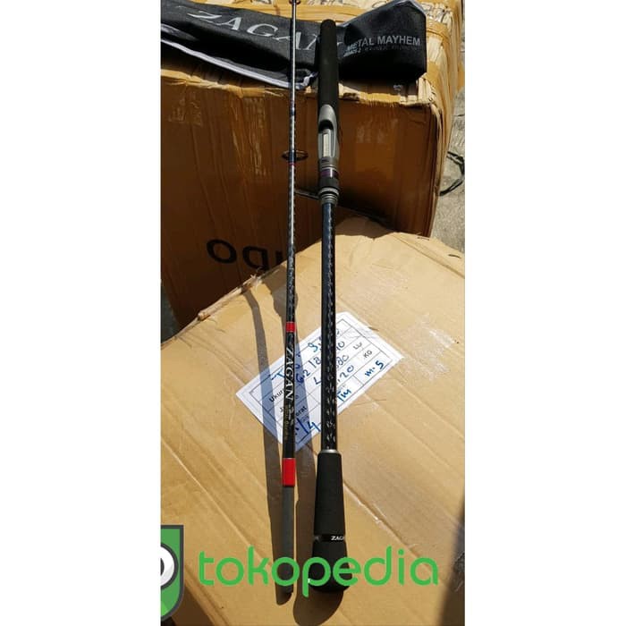 joran zen zagan metal mayhem ZZ582S-2 pe4 joran jigging