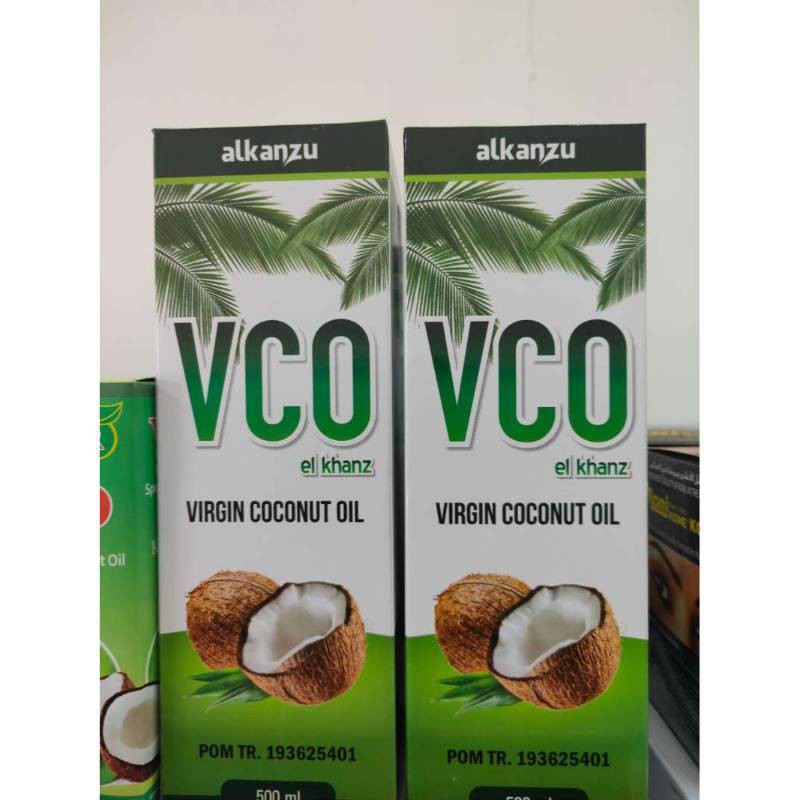 

VCO Virgin Coconut Oil ALKANZU 500ml l Minyak Kelapa Original