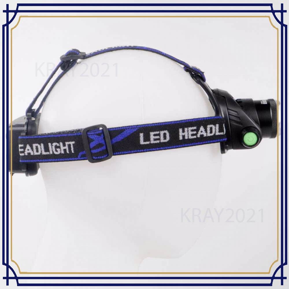 TaffLED High Power Headlamp LED Cree XML T6 + Charger - 568D