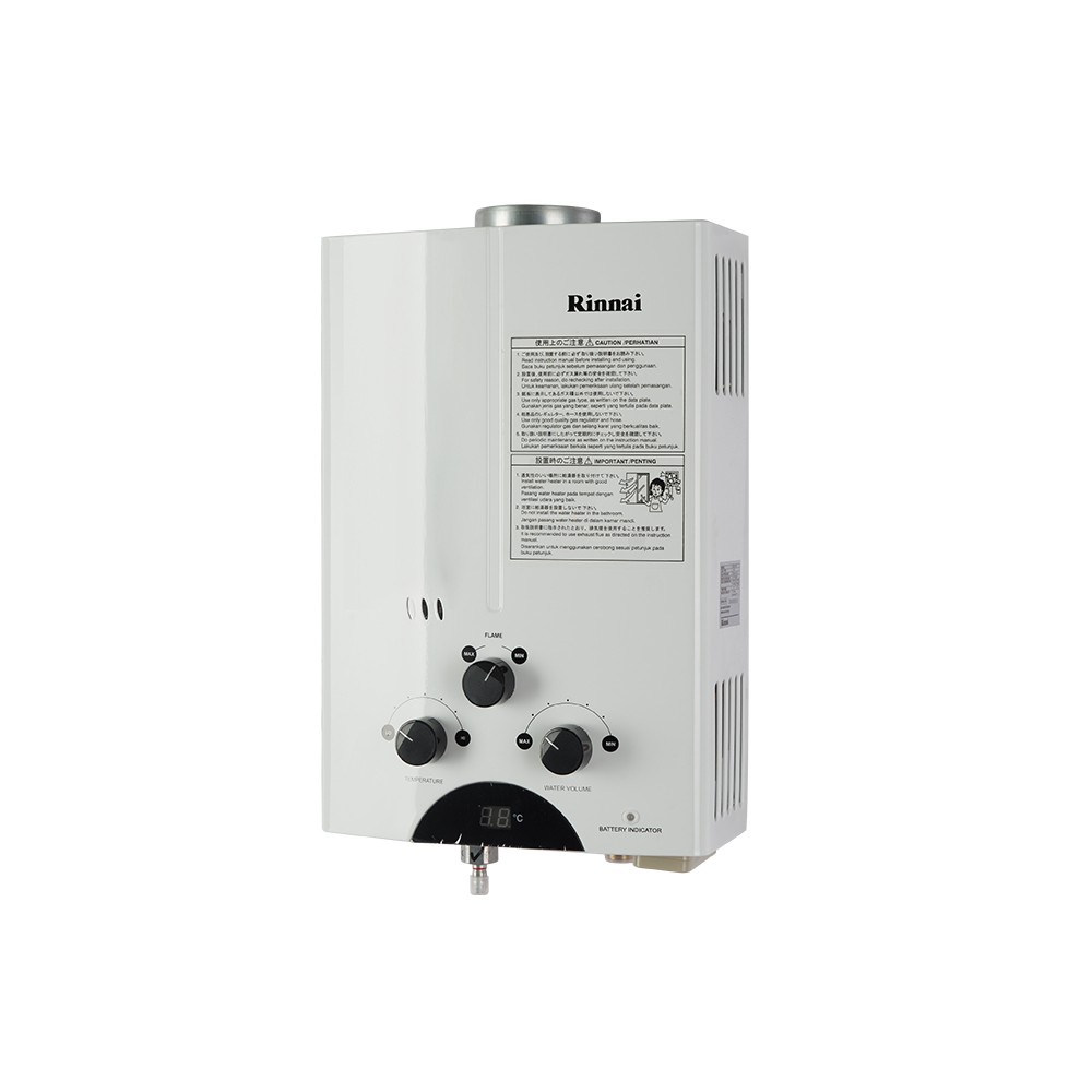 RINNAI REU 5CFC GAS WATER HEATER pemanas air gas