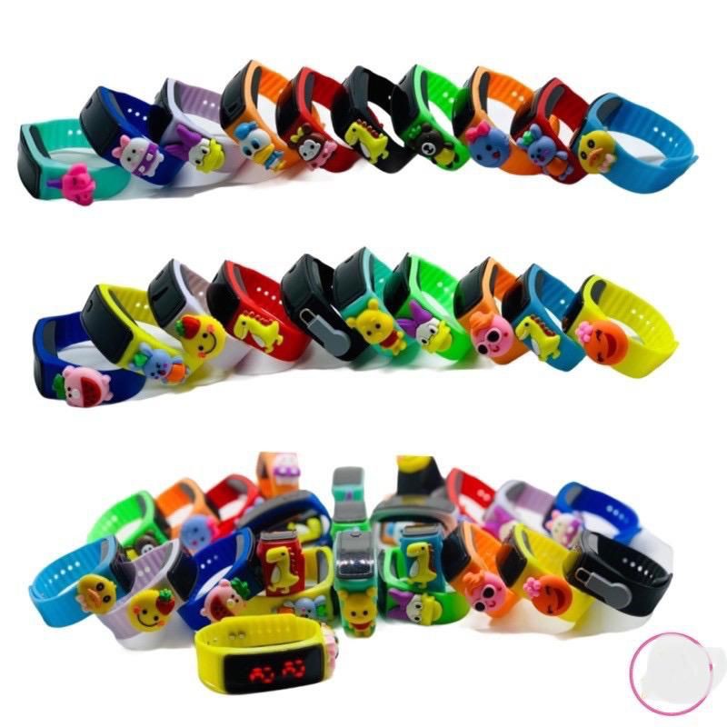 jam tangan anak karakter LED anti air BT21