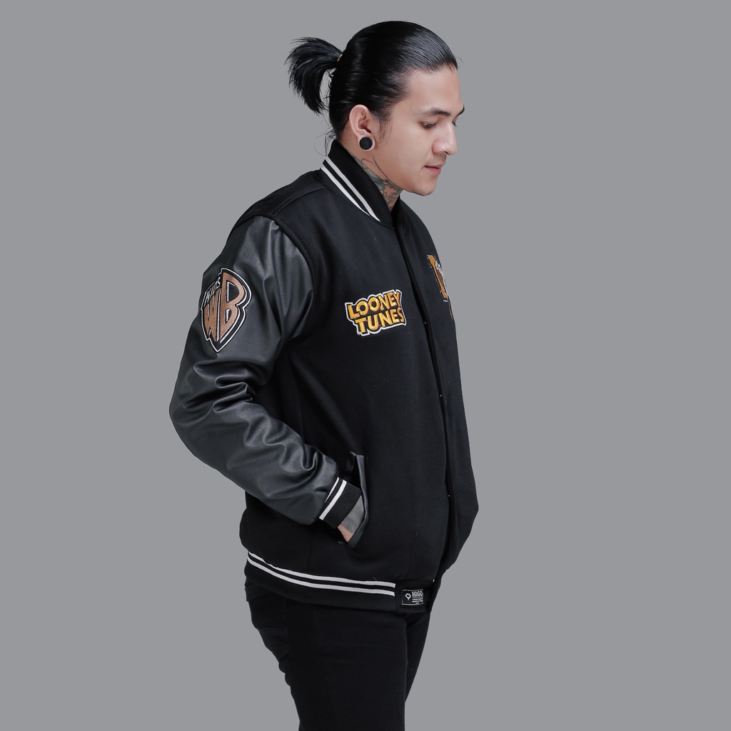 JAKET BASEBALL VARSITY LONEY TOON TAZMANIA