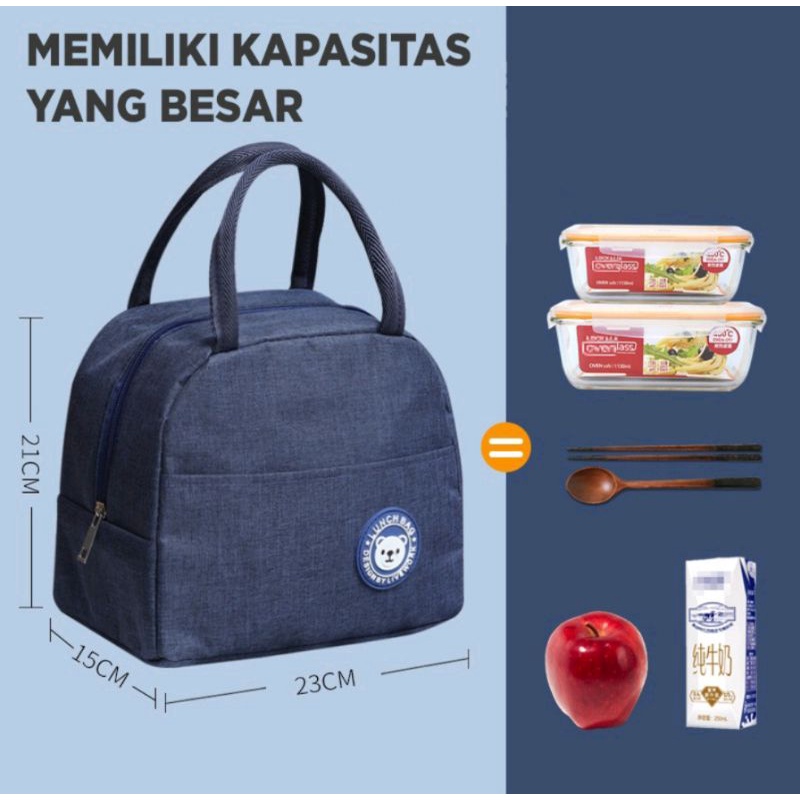 Tas Bekal Tahan Panas Dan Dingin Tas Asi Lapis Foil