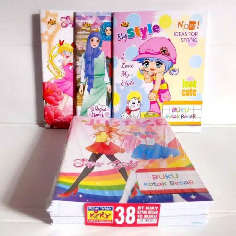 

BUKU KOTAK BESAR KIKY ISI 38 LEMBAR (10 PCS)