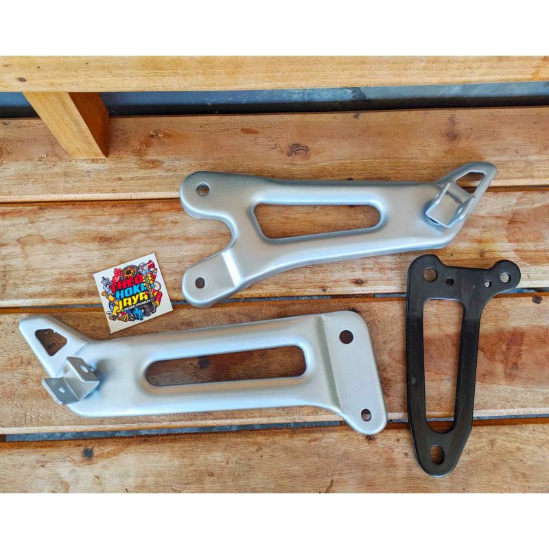 Paket Footstep Rx King Postep Rx King Foot Step Belakang Rx King New Plus Breket Knalpot