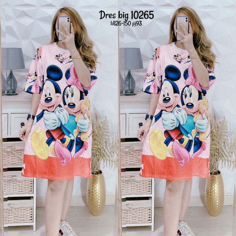Dress Wanita Import Bahan Scuba 10265