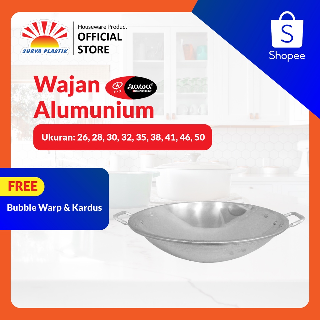 Wajan Aluminium Jawa 46