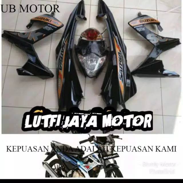Fullset Full Body alus Satria Fu Facelift Plus Lampu