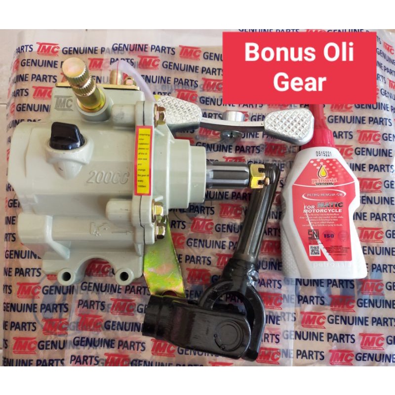 Gear box gigi maju mundur motor roda tiga  kaisar Appktm jialing dll