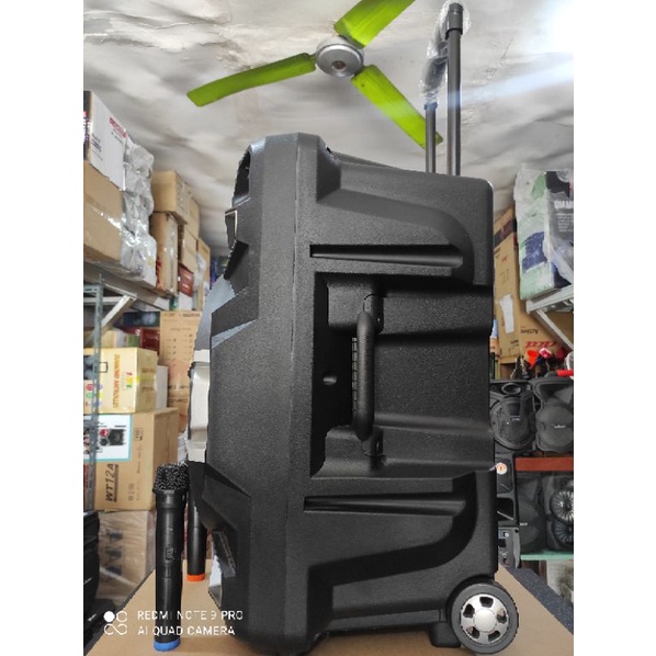 PROMO PORTABLE SPEAKER SPIKER DAT SALON KOPER AKTIF BLOUTHOT KARAOKE DAT 15 IN INC INCI INCH INCHI T