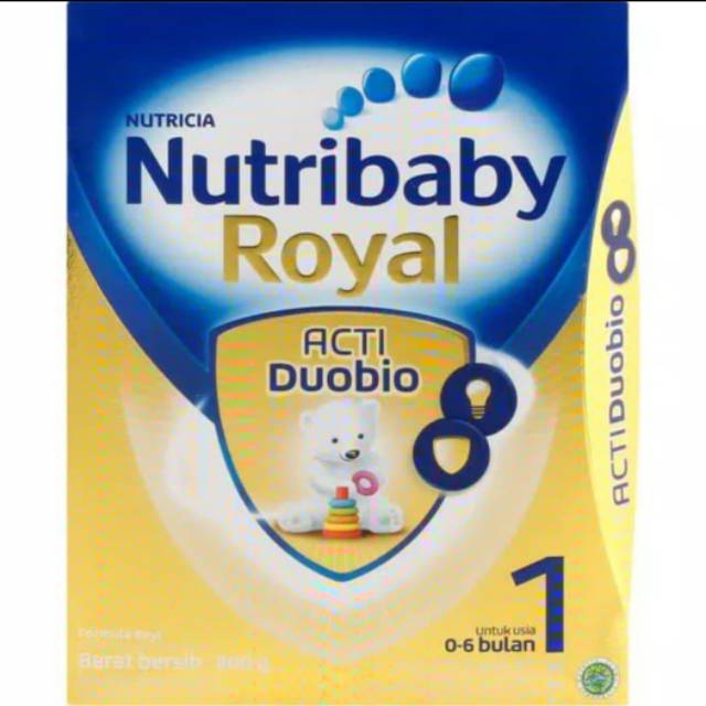 

Nutribaby Royal acti duobio 0-6bln 400gr