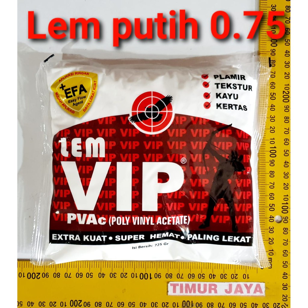 LEM PUTIH PVAc 725 grm  VIP Fox