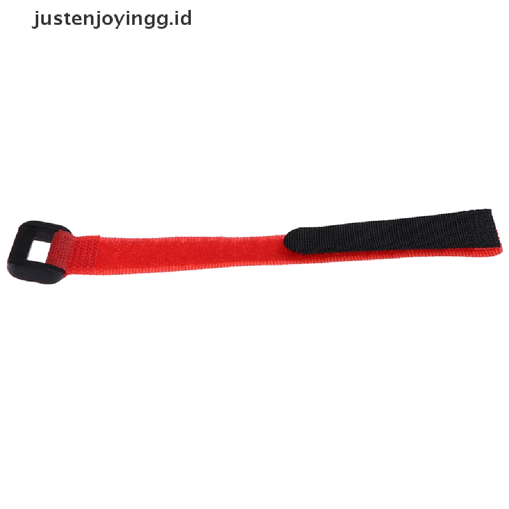 (justenjoyingg.id) 10pcs Strap Pengikat Joran Pancing Reusable