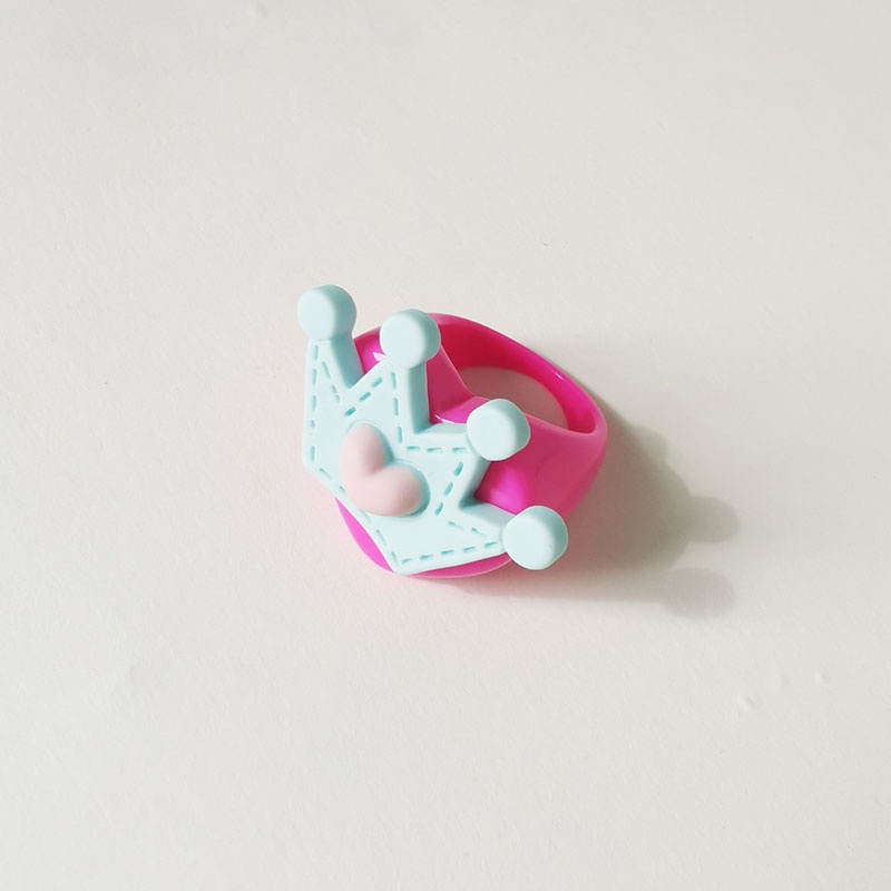 Cincin Resin Motif Kartun Lucu Untuk Wanita