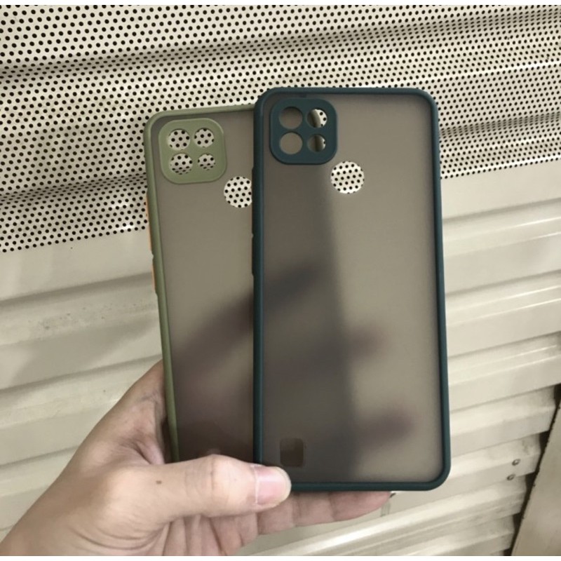 Case Dove Realme C21 New - My Choise Armor Bumper Aero Macaron - UA