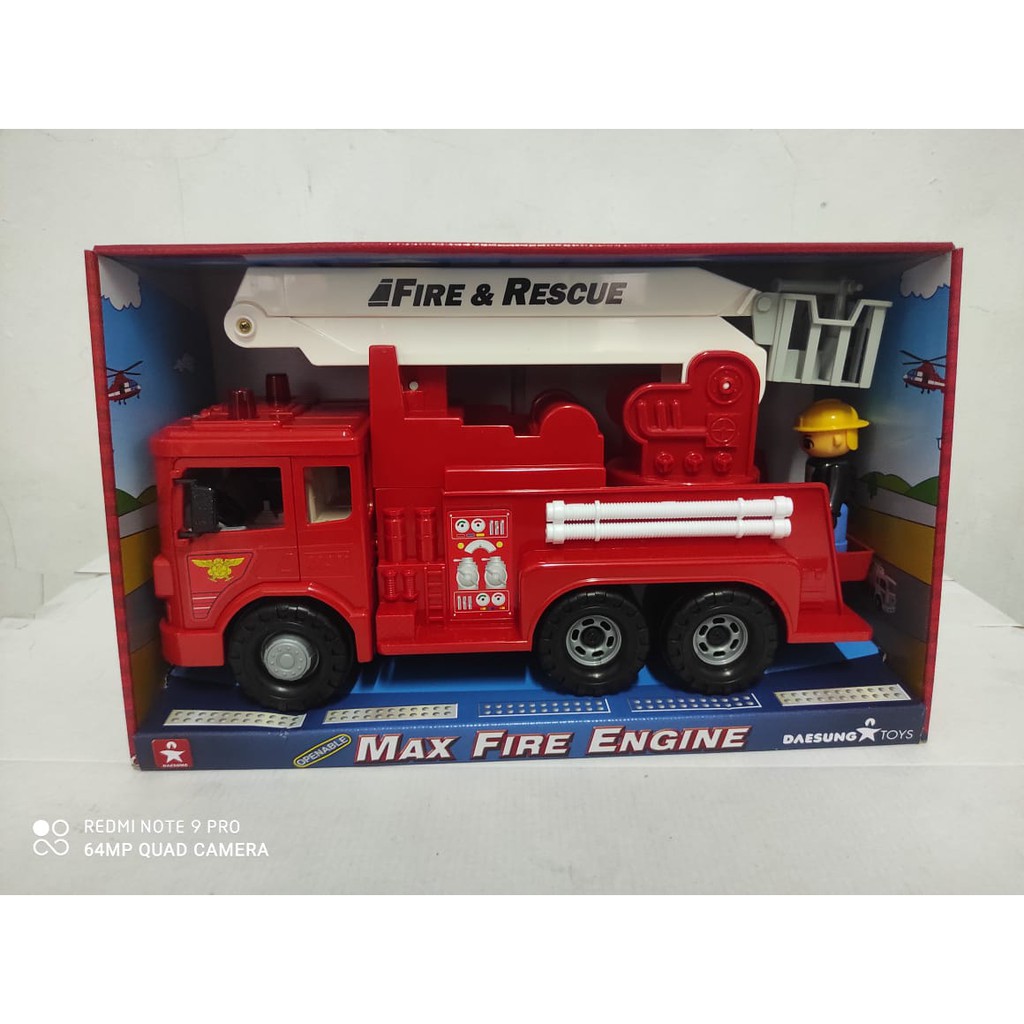 Mainan mobil DAESUNG MAX FIRE ENGINE 959-1
