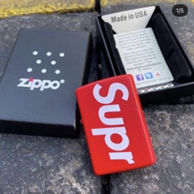 Supreme Zippo + UnderArmour Watch