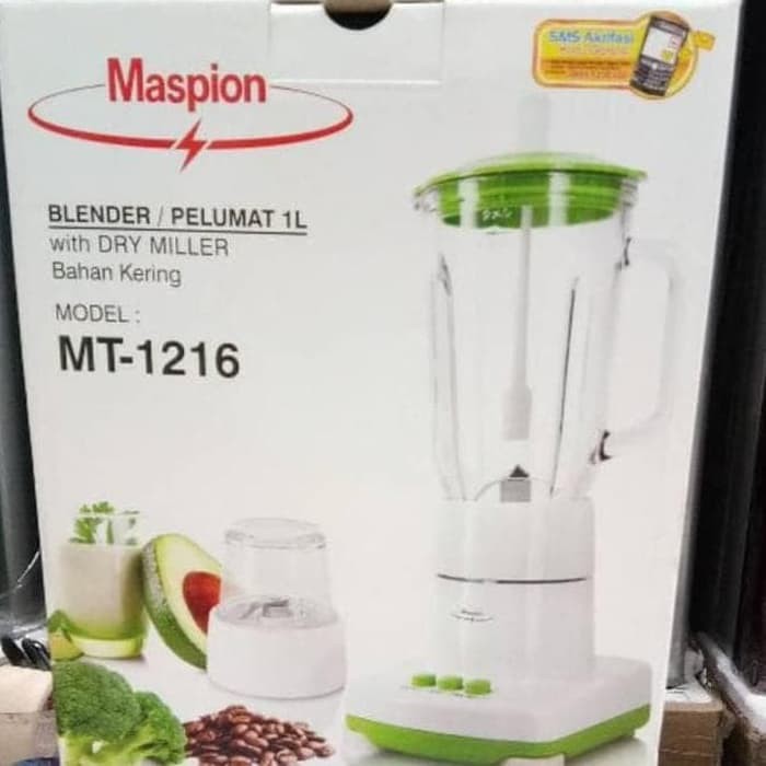 Maspion MT-1216 Blender Kaca MT 1216