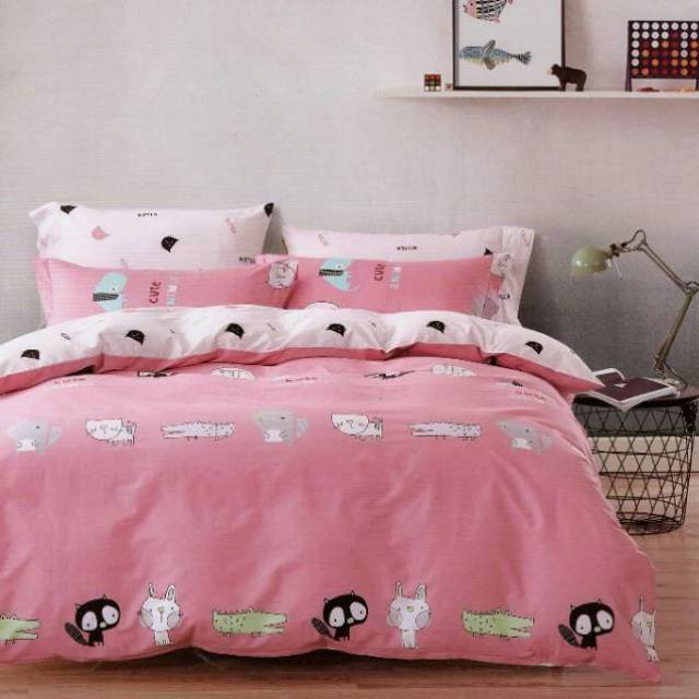 Bedcover set katun jepang asli 100%imfort