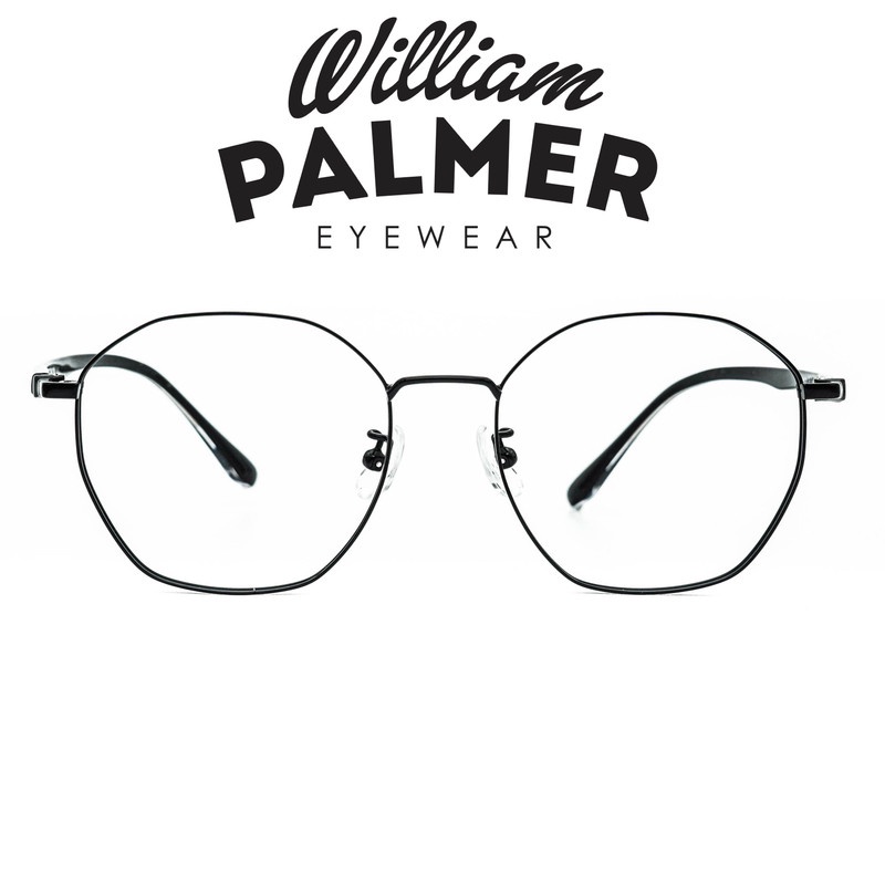 William Palmer Kacamata Pria Wanita Metal 6255 C5 Black