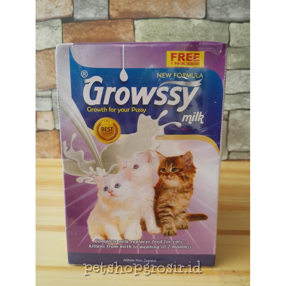 GROWSSY Box 300gr / Susu Bayi Kucing &amp; Anjing