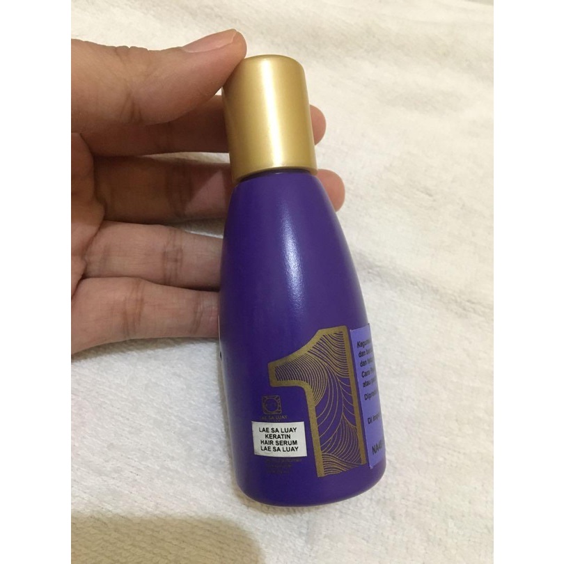 [COD] Lae Sa Luay Hair Keratin Serum Rambut Melembabkan Menguatkan dan Anti Rontok I 50ml BPOM Original