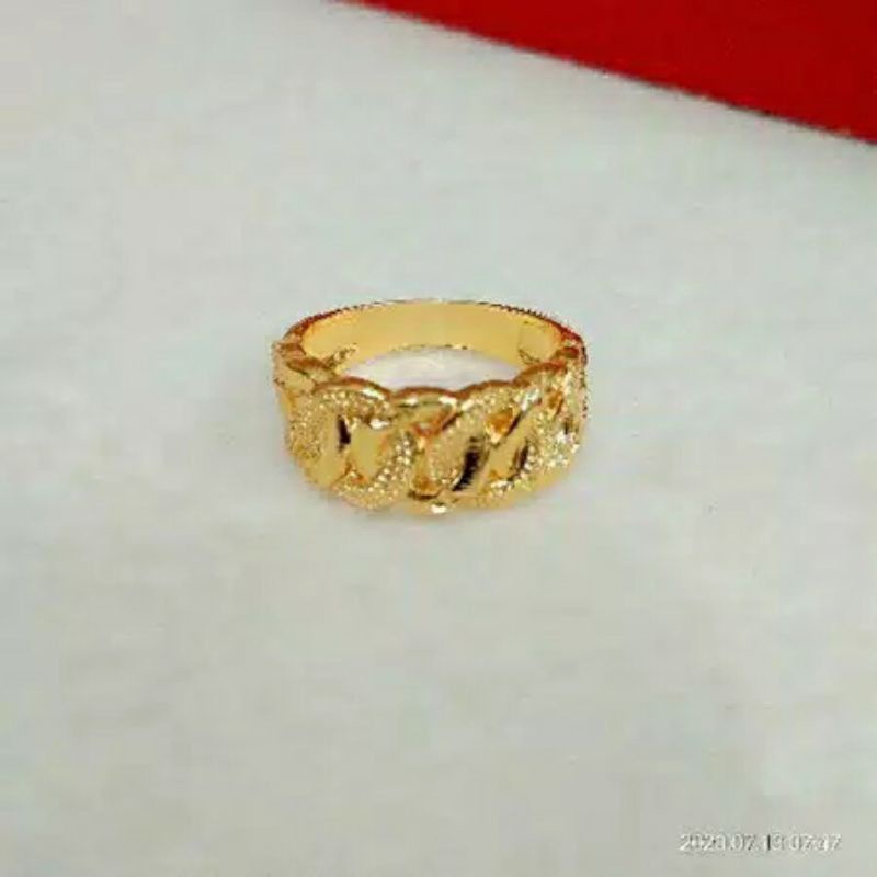 cincin rantai dewasa 24k