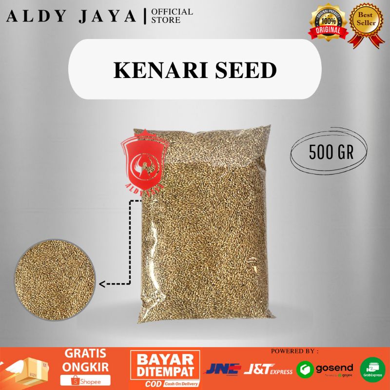 

ALDY JAYA - KENARI SEED | KEMASAN 500 GR