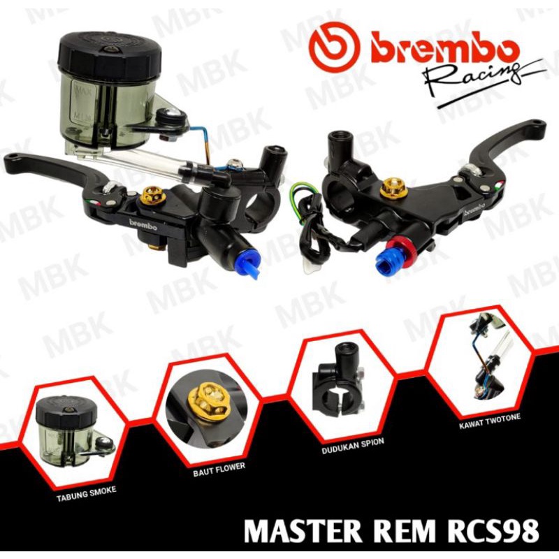 master rem brembo RCS98 universal