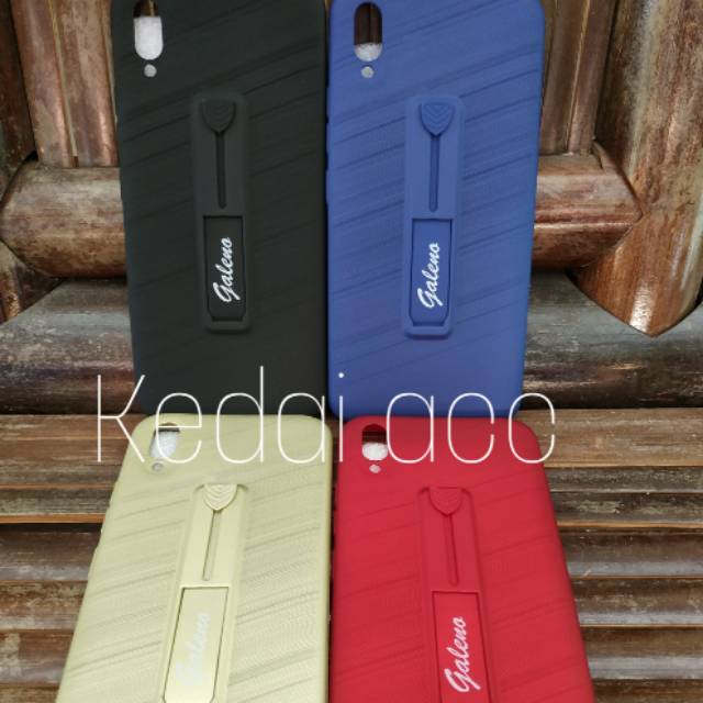 Vivo V11 Pro Case Stand Grip Soft Case Hand grip Casing Case Vivo V11Pro