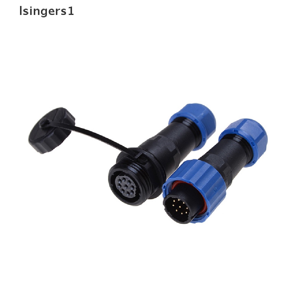 (lsingers1) Sp16 Konektor Kabel power Male Tahan Air IP68