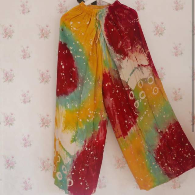 Kulot tiedye/kulot abstrak/kulot