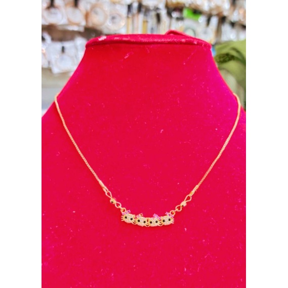kalung anak termurah/kalung permata anak/kalung anak berlapis emas