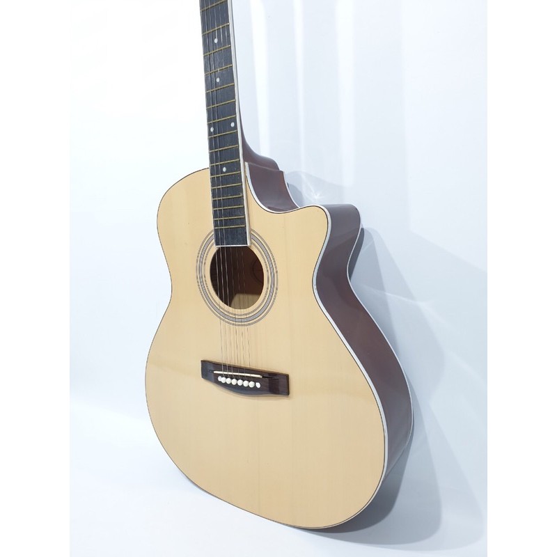 Gitar Akustik Merk Yamaha Tipe F1000 Natural Hitam Sunkay Trusrod Senar String Murah Jakarta Pemula