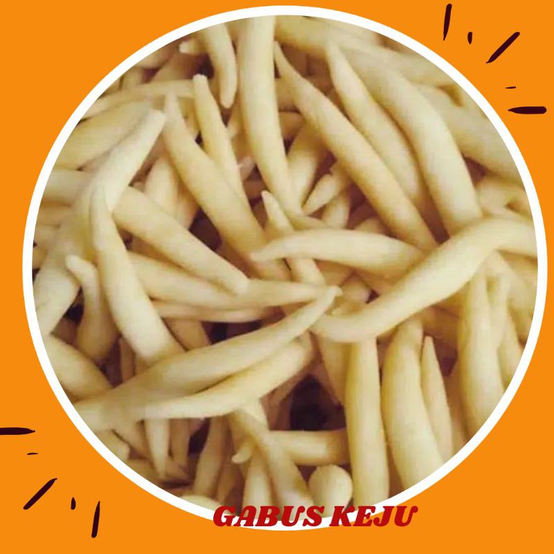 

Telur gabus keju/cendol keju/bidaran keju 150 gram