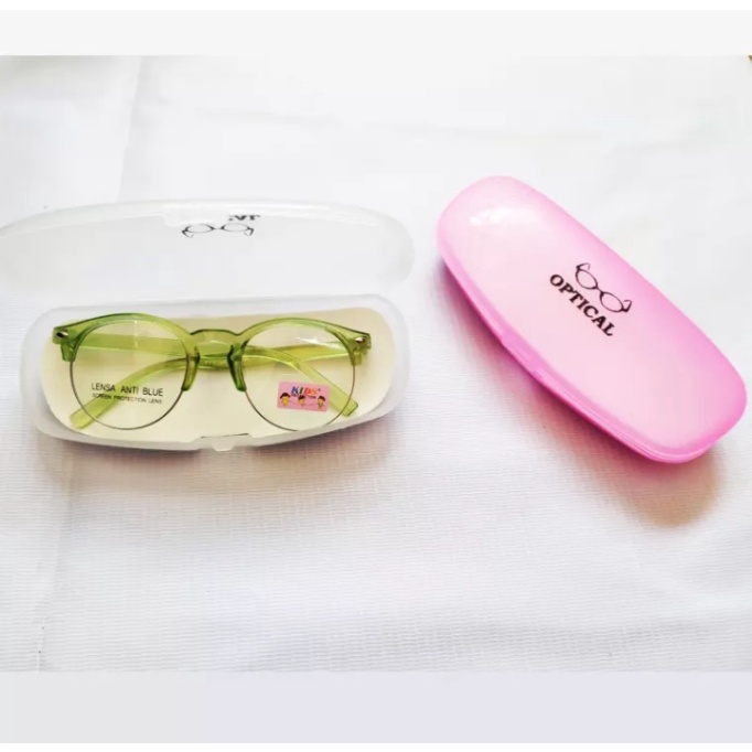Kacamata Anak Anti Radiasi HP - Komputer - Laptop Fream Gantung Free Cairan Pembersih Lensa Box Dan Lap-6