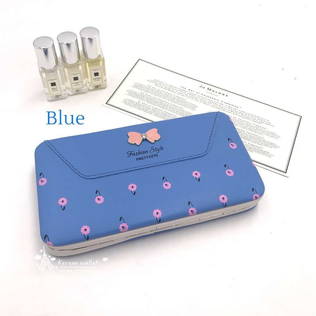 (27AN.ID)COD Dompet wanita B57 Ellieth Dompet Wanita Korea Heel Style dompet import real pic-2