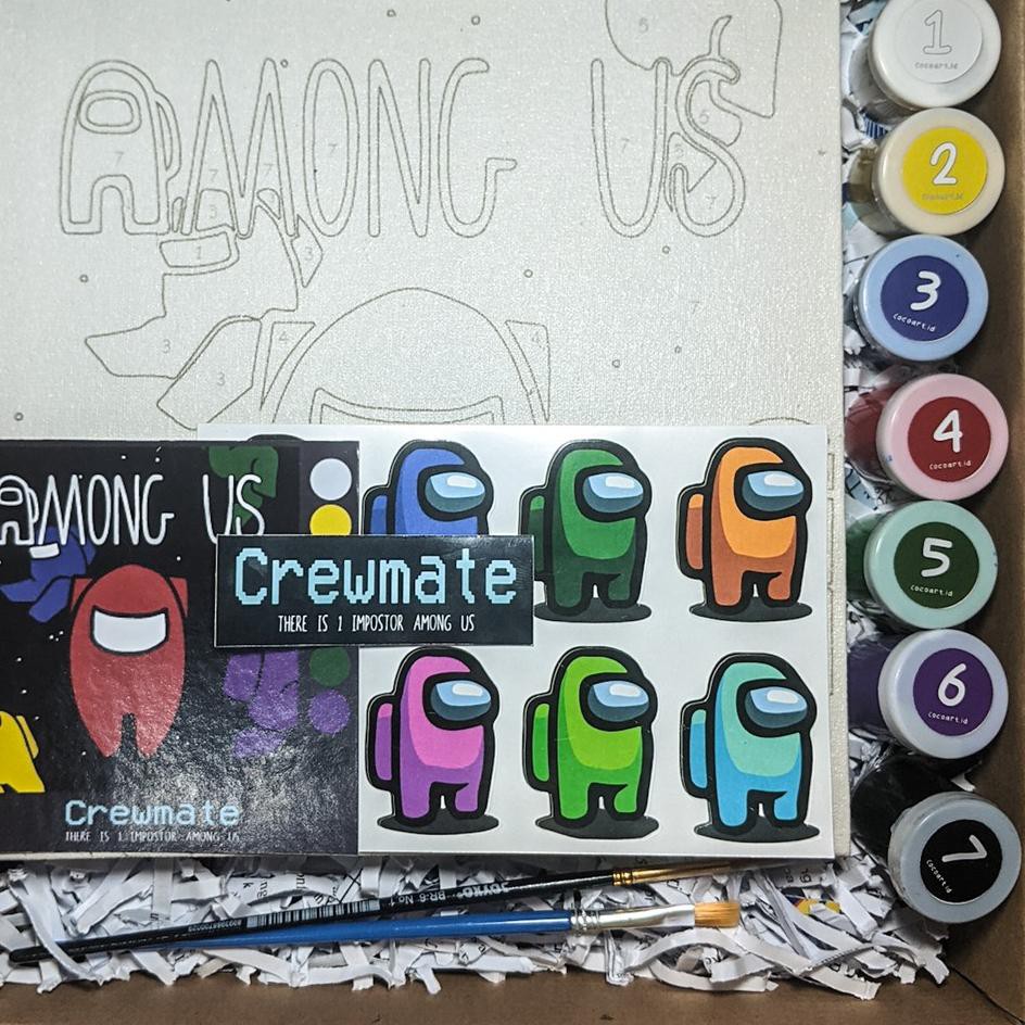 

WLC Paint By Number Kit [ AMONG US ] - Cocoart.id I Kanvas 20 x 20 cm Dapatkan Segera ♡