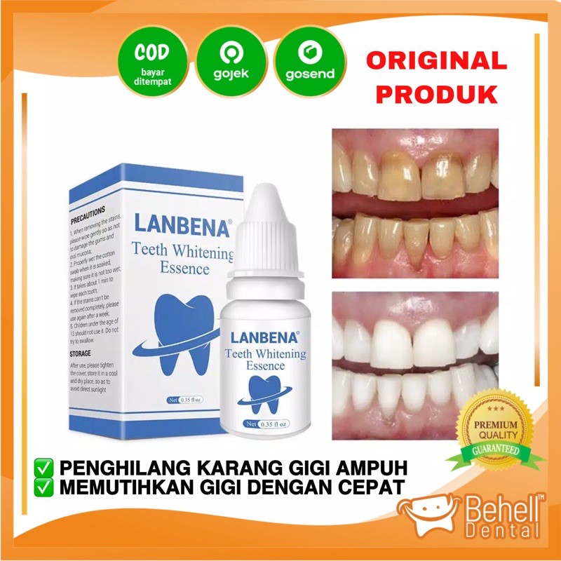 CAIRAN PEMUTIH GIGI KUNING KERANG PENGHILANG KARANG PLAK PERMANEN AMPUH TEETH WHITENING ODOL PASTA