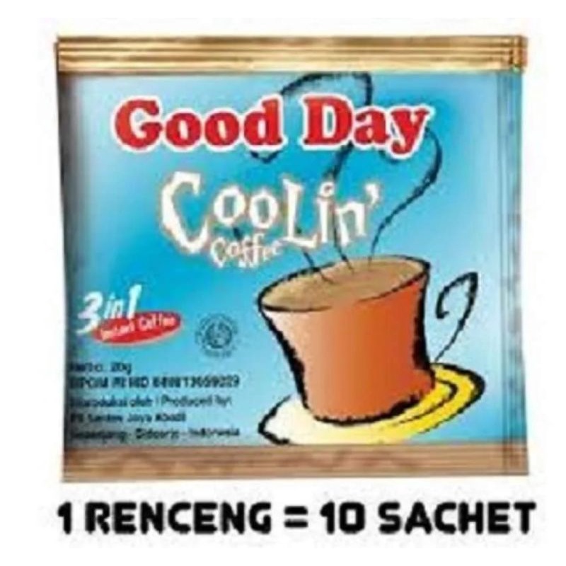 

minuman bubuk good day coolin 20gr 1 renceng isi 10