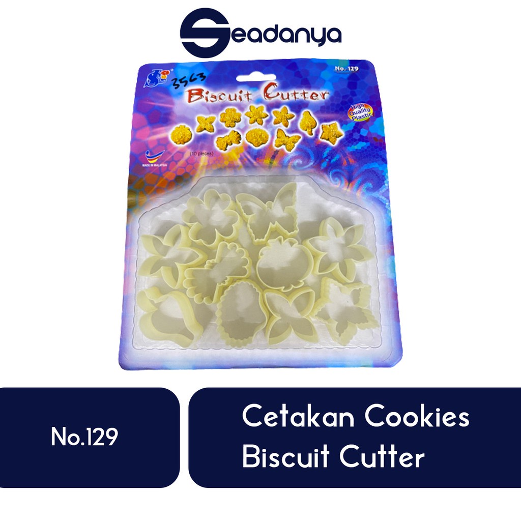 

Cetakan Cookies/Kue Kering/Biscuit/Biskuit 1set-Bentuk Kupu Kupu/Bintang/Star/Shuriken/Kerang/Clover