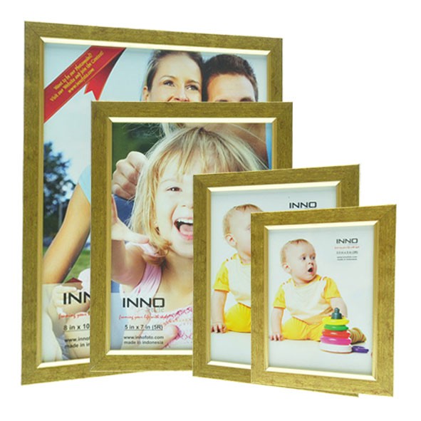 Bingkai Plastik FM0201-048G (Tokyo) 8R, 5R, 4R, 3R Pigura Frame Bingkai Foto