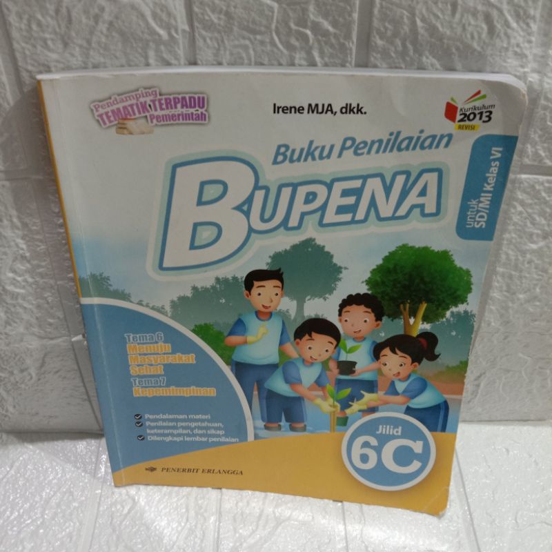 buku  Bupena kelas 6c