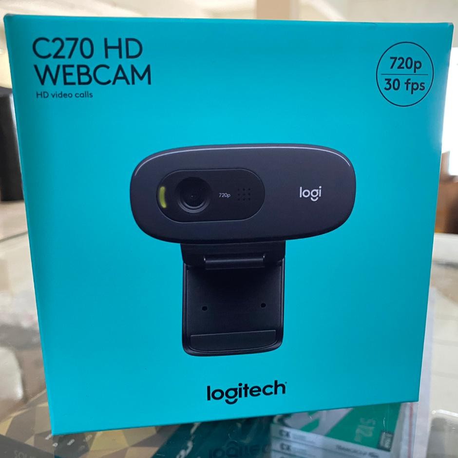 Logitech USB HD Webcam C270 with Microphone