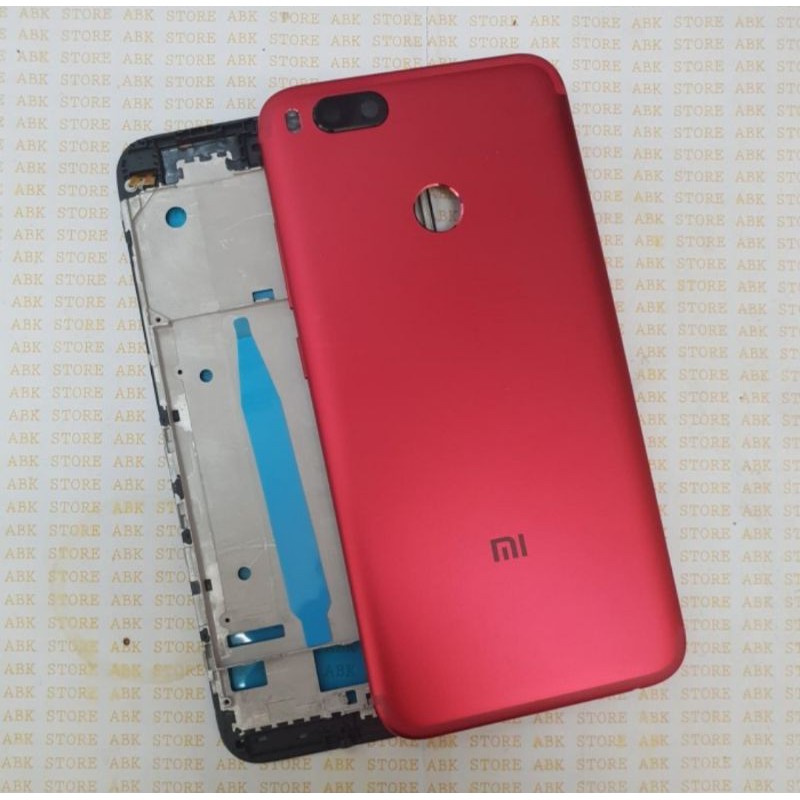 FRAME+BACKDOOR KESING CASING HOUSING XIAOMI MI5X / MIA1 KESING FULLSET ORIGINAL