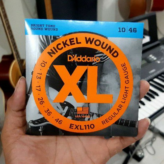 Senar gitar elektrik daddario original new