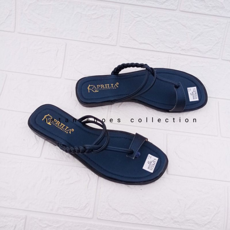 Sandal anyam LS-001/sendal kepang/sandal slip on/sandal teplek/sandal jepit wanita/sandal terbaru